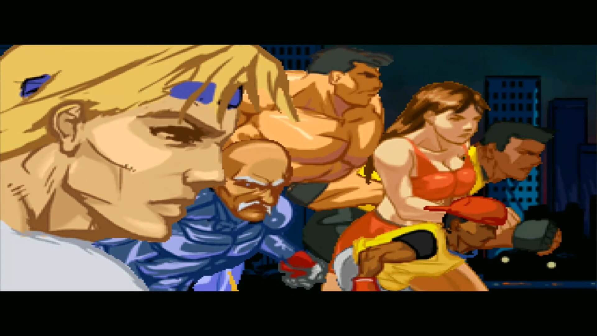 Streets Of Rage Remake - геймплей игры Windows